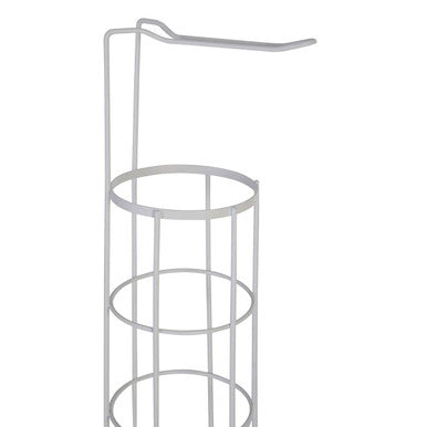 Orsina Linnea White Toilet Roll Holder – Modern Minimalist Bathroom