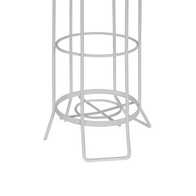 Orsina Linnea White Toilet Roll Holder – Modern Minimalist Bathroom
