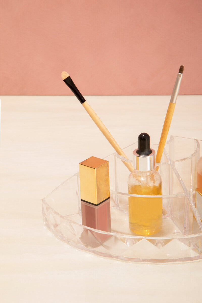 Orsina Corner Cosmetic Organiser – Modern Makeup & Skincare Storage