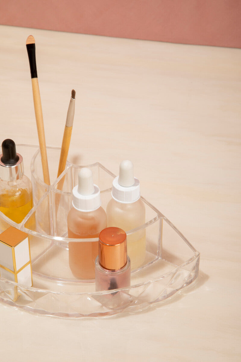 Orsina Corner Cosmetic Organiser – Modern Makeup & Skincare Storage