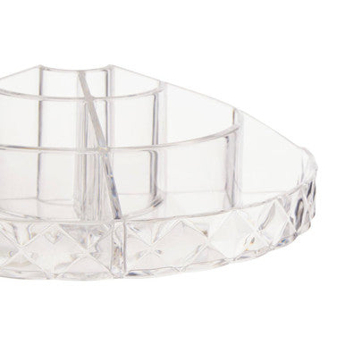 Orsina Corner Cosmetic Organiser – Modern Makeup & Skincare Storage