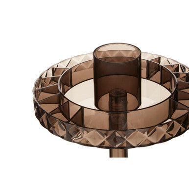 Orsina Rotating Makeup Organiser – Two Tier Black Cosmetic Storage