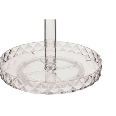 Orsina 3-Tier Rotating Makeup Organiser | Revolving Cosmetic Storage