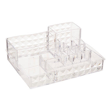 Orsina Cosmetic Organiser – 11 Compartment Makeup & Vanity Storage