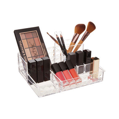 Orsina Cosmetic Organiser – 11 Compartment Makeup & Vanity Storage