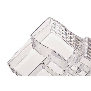 Orsina Cosmetic Organiser – 11 Compartment Makeup & Vanity Storage