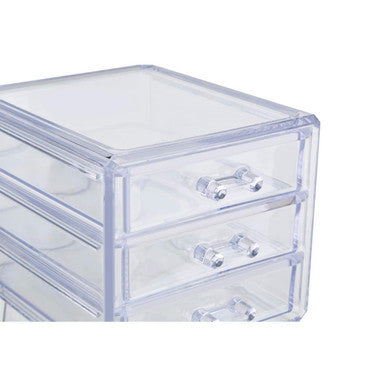 Orsina Makeup Cosmetic Organiser with 3 Drawers | Vanity Storage