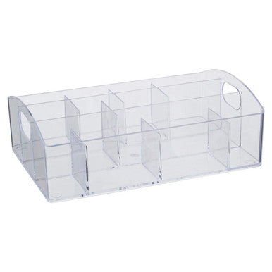 Orsina Beauty Cosmetics Organiser | 10 Compartment Makeup Storage