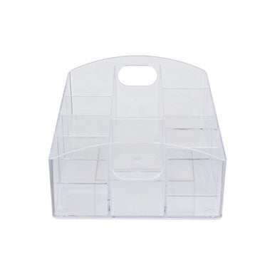 Orsina Beauty Cosmetics Organiser | 10 Compartment Makeup Storage
