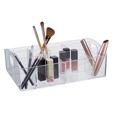 Orsina Beauty Cosmetics Organiser | 10 Compartment Makeup Storage