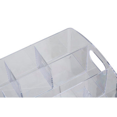 Orsina Beauty Cosmetics Organiser | 10 Compartment Makeup Storage