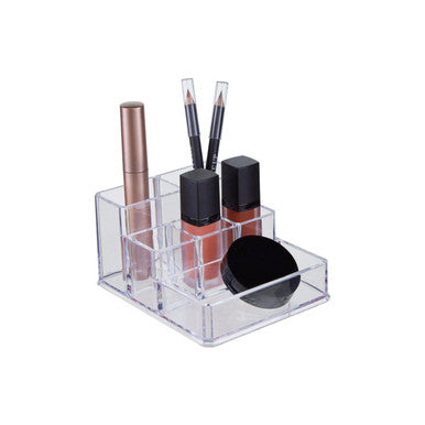 Orsina Beauty Cosmetics Organiser – 6 Compartment Makeup Storage