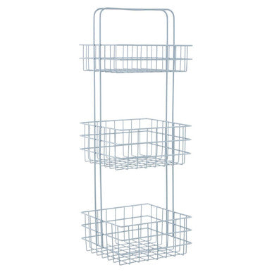 Orsina Dara 3 Tier Rectangular Shower Caddy – Modern Bathroom Storage