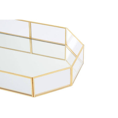 Orsina Vintage Glass Octagonal Jewellery Tray | Luxury Trinket Dish
