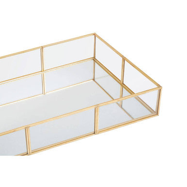 Orsina Glass Jewellery Tray – Modern Vanity Organiser & Trinket Dish