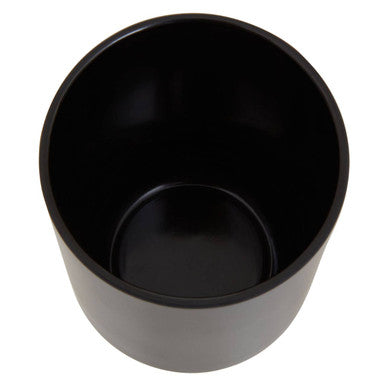 Orsina Canyon Black Bathroom Tumbler – Modern Minimalist Cup for Vanity