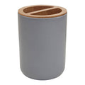 Orsina Canyon Grey Toothbrush Holder – Modern Minimalist Bathroom Storage