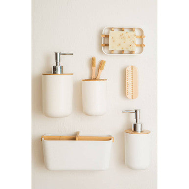 Orsina Canyon White Lotion Dispenser – 300ml Modern Soap Pump