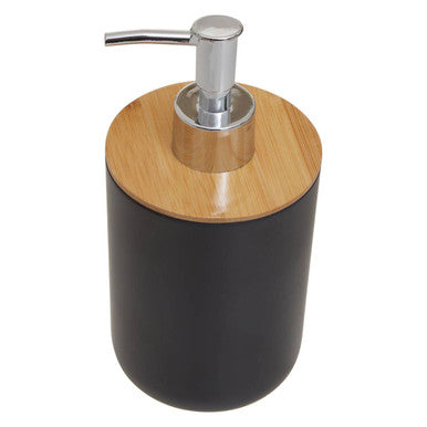 Orsina Canyon Black Lotion Dispenser – 500ml Refillable Soap Pump