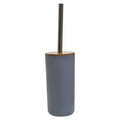 Orsina Canyon Grey Toilet Brush Holder – Slim Modern Bathroom Storage