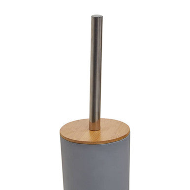 Orsina Canyon Grey Toilet Brush Holder – Slim Modern Bathroom Storage