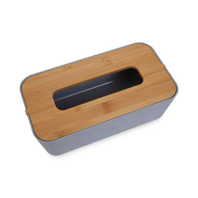Orsina Canyon Grey Tissue Box – Modern Rectangular Holder with Lid