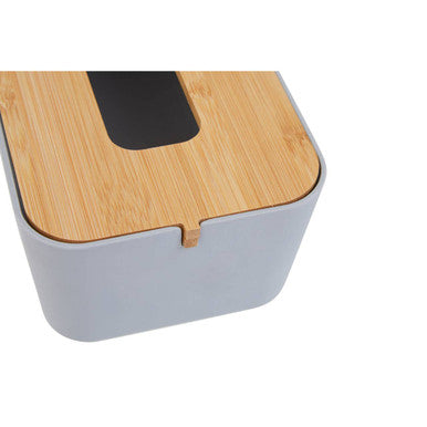 Orsina Canyon Grey Tissue Box – Modern Rectangular Holder with Lid