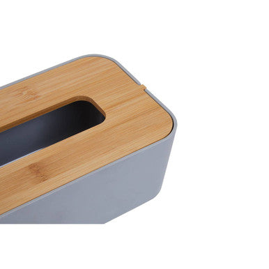 Orsina Canyon Grey Tissue Box – Modern Rectangular Holder with Lid