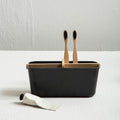 Orsina Canyon Black 4 Section Desk Organiser – Modular Storage Box