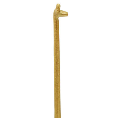Orsina Fauna Giraffe Toilet Roll Holder – Luxury Gold Finish Decor
