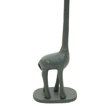 Orsina Fauna Giraffe Toilet Roll Holder – Grey Freestanding Storage
