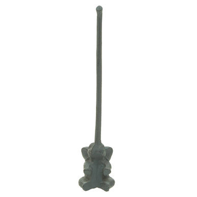 Orsina Fauna Elephant Toilet Roll Holder – Grey Finish Bathroom Decor