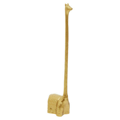 Orsina Fauna Llama Toilet Roll Holder – Gold Finish Bathroom Decor