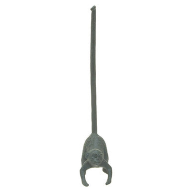 Orsina Fauna Monkey Toilet Roll Holder – Grey Freestanding Bathroom Decor