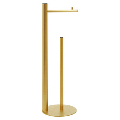 Orsina Fay Toilet Roll Holder | Gold Finish Modern Bathroom Accessory