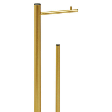Orsina Fay Toilet Roll Holder | Gold Finish Modern Bathroom Accessory