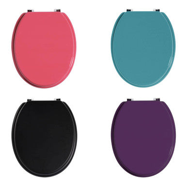 Orsina Brooks Matte Black Toilet Seat – Modern Bathroom Upgrade