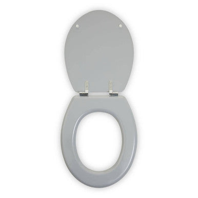 Orsina Brooks Matte Grey Toilet Seat – Contemporary Bathroom Upgrade