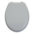 Orsina Brooks Matte Grey Toilet Seat – Contemporary Bathroom Upgrade