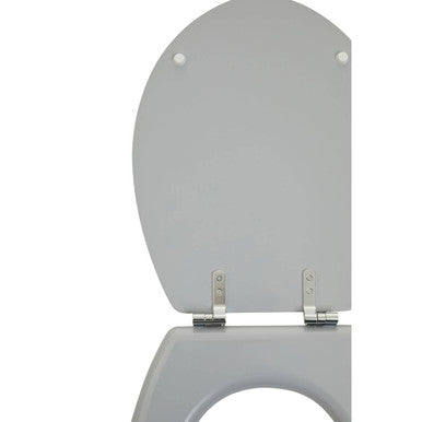 Orsina Brooks Matte Grey Toilet Seat – Contemporary Bathroom Upgrade
