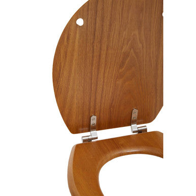 Orsina Brooks Light Oak Toilet Seat – Natural Wood Style for Modern Bathrooms