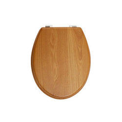 Orsina Brooks Light Oak Toilet Seat – Natural Wood Style for Modern Bathrooms