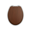 Orsina Brooks Dark Oak Toilet Seat – Premium Natural Wood Finish