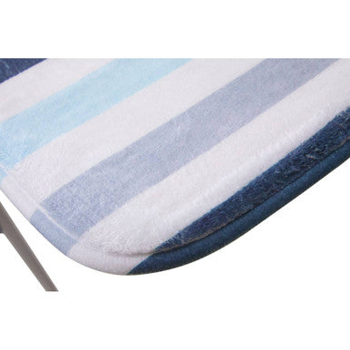 Orsina Stripe Design Bath Mat – Luxury Soft Minimalist Bathroom Rug