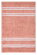 Orsina Small Dusky Pink Bath Mat – Plush Absorbent Bathroom Rug