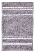 Orsina Small Light Grey Bath Mat – Plush Absorbent Cotton Rug