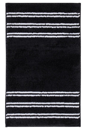 Orsina Charcoal Grey Bath Mat – Large Non-Slip Absorbent Bathroom Rug