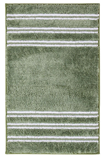 Orsina Large Sage Green Bath Mat – Soft Absorbent Plush Bathroom Rug