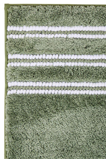Orsina Large Sage Green Bath Mat – Soft Absorbent Plush Bathroom Rug