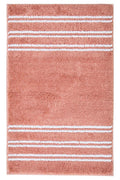Orsina Large Dusky Pink Bath Mat – Plush Absorbent Cotton Bathroom Rug